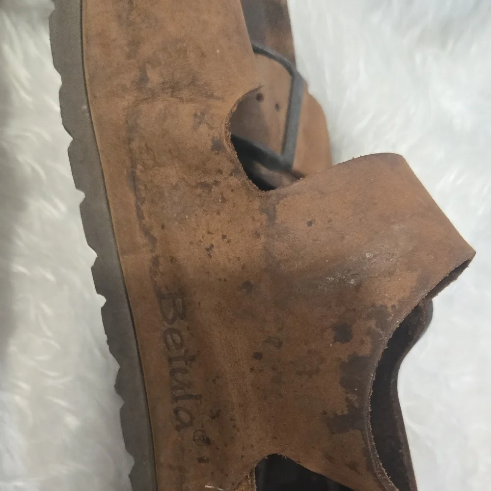 👣 Betula‎ by Birkenstock Suede Sandals – Double Strap Comfort Slide